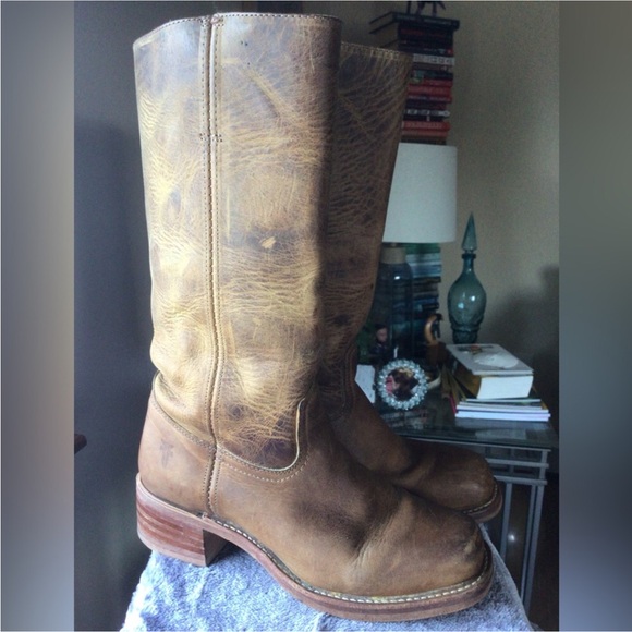 Frye campus 14L boots dark brown - Picture 1 of 15